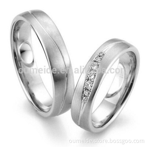 Shenzhen OMD jewelry factory top quality silver rings, latest wedding ring designs